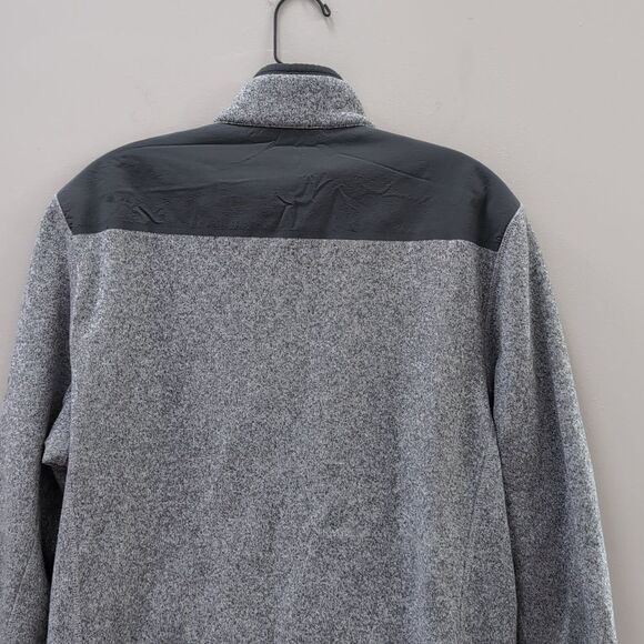 Vineyard Vines Gray Sweater Fleece Quarter Zip Sheep Shirt Sz M - Picture 5 of 8